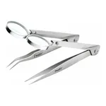 AS-ONE Tweezers with Loupe
