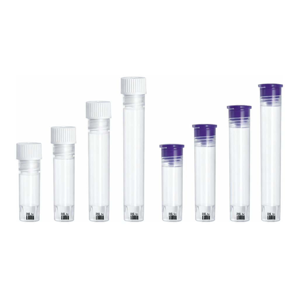 SBS Format 2D Barcoded Storage Tube & Rack Set
