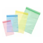 AS ONE Poly Zipper Bag PE(UniPack® Color Semi-Transparent), 폴리지퍼 백(유니팩 컬러반투명)