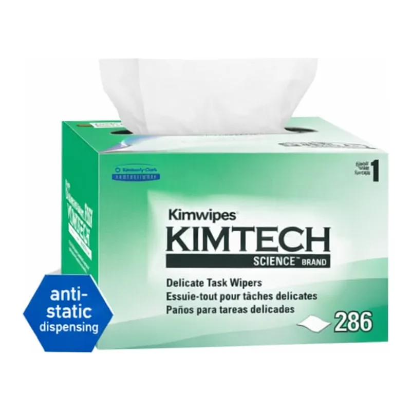 Thermo Fisher Scientific Kimtech Science Kimwipes Delicate Task Wipers, 1-Ply