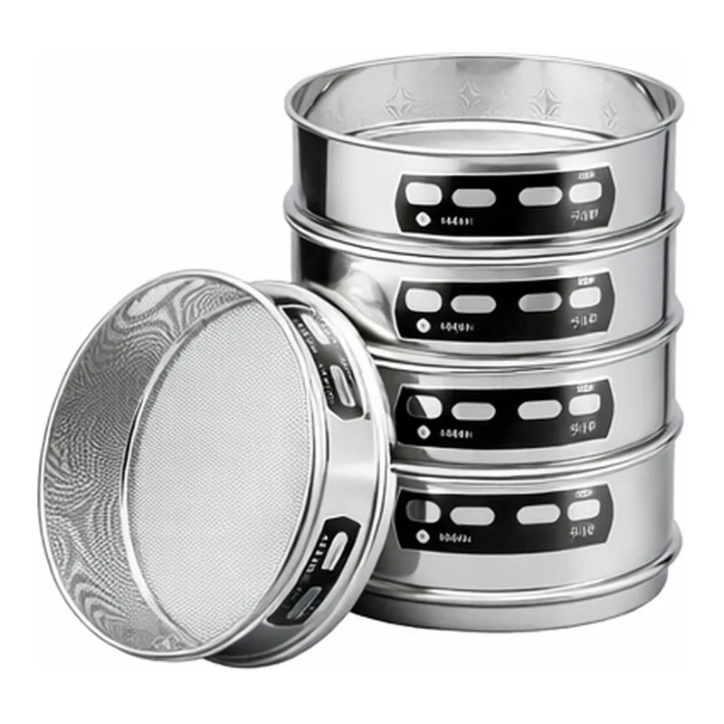 AS ONE Stainless Steel Test Sieve(Φ350×Depth 100㎜), 스테인리스 스틸 시험용 체(Φ350×깊이 100㎜)