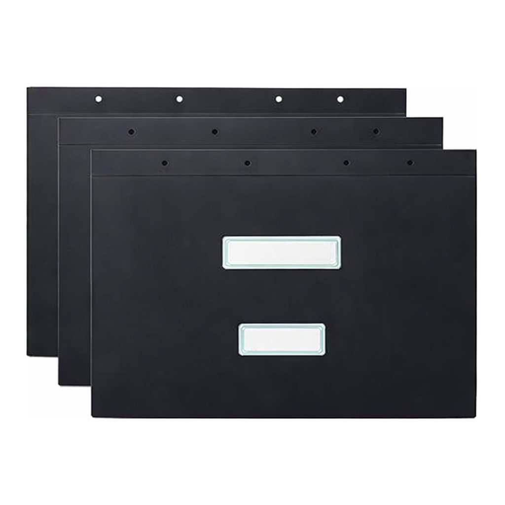 OFFICENEX 문화 PP 흑표지(F4498-7/A4/좌철/1조/문화)