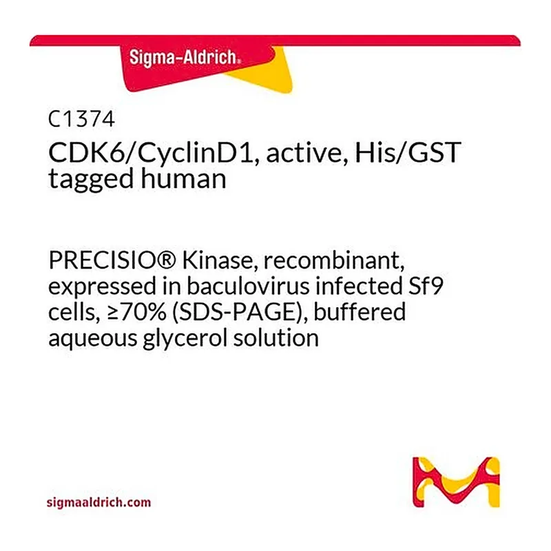 Merck CDK6/CyclinD1, active, His/GST tagged human