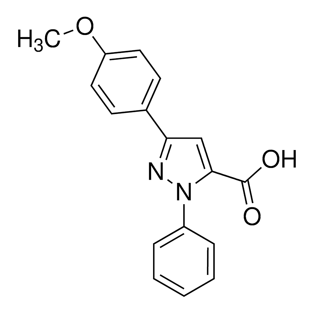 Merck 3-(4-Methoxyphenyl)-1-phenyl-1H-pyrazole-5-carboxylic acid