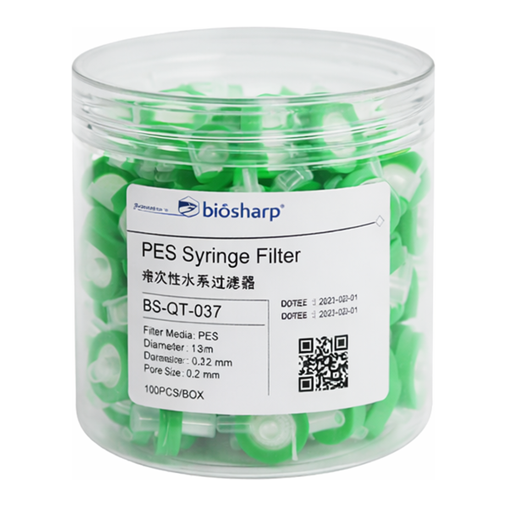 Biosharp Syringe filters 13mm PES non-sterile