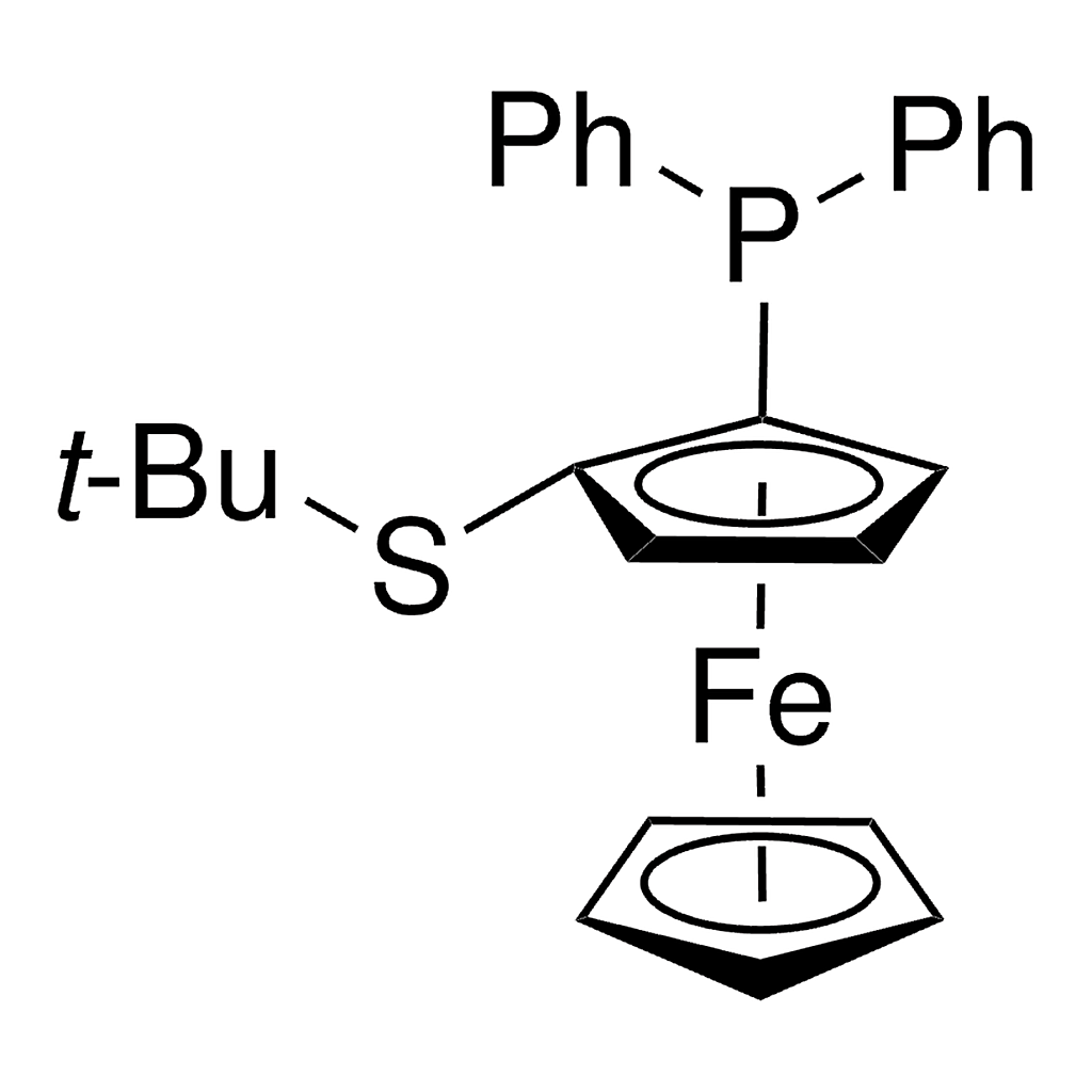 Merck (Rp)-2-(tert-Butylthio)-1-(diphenylphosphino)ferrocene