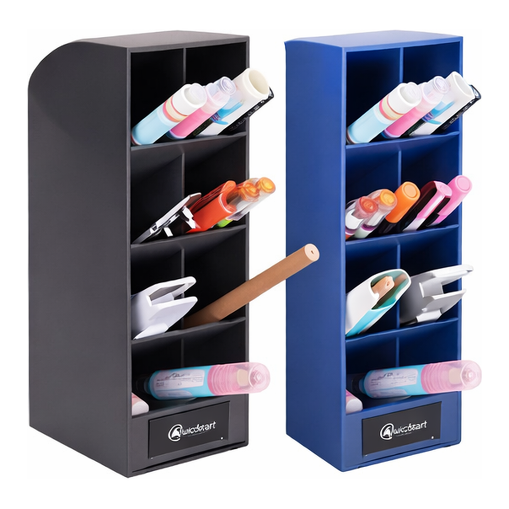 OFFICENEX 아카데미 펜꽂이 MW-626 청색(스텐드형, 77x85x210mm)
