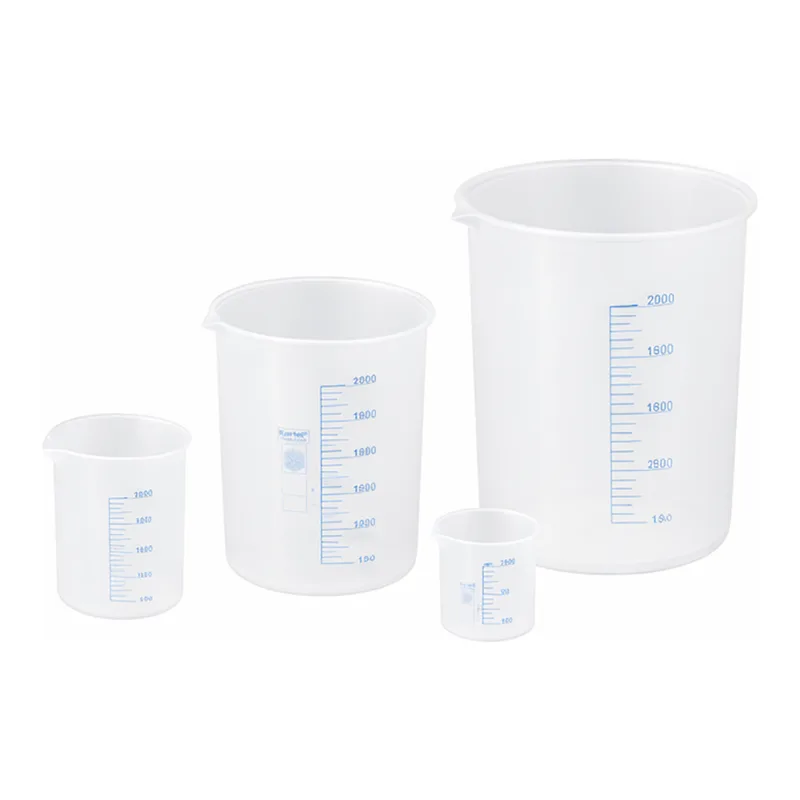 AS ONE Beaker PP(with Blue scale)(Autoclavable), PP 비커(청색 눈금)(오토클레이브 가능)