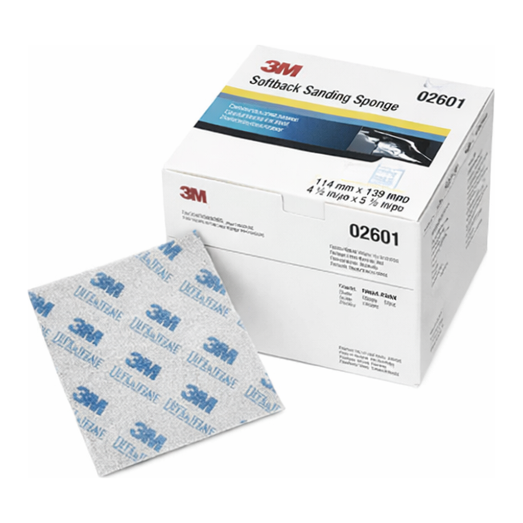 Daihan Science 3M Softback Sanding Sponge, for Handy Sanding, Aluminum Oxide Mineral Coated, 1