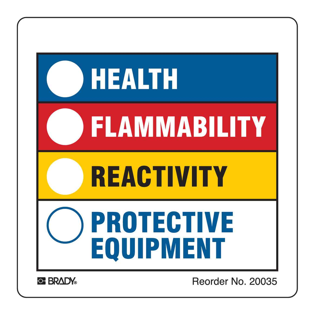 Brady HMIG Labels