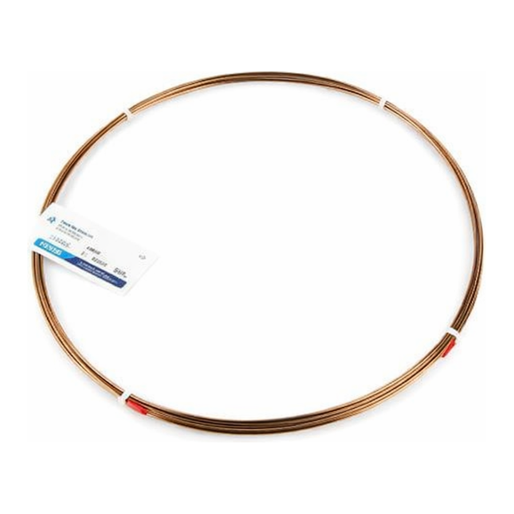Restek Tubing, Sulfinert, 304SS Welded/Drawn Tubing .210inID x 1/4in OD Sulfinert 0.020in Thick W