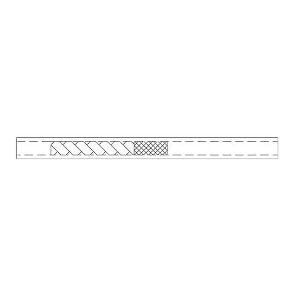 Restek Cyclo Liner, 4 mm x 6.3 x 78.5 for Agilent GCs Base Deact., w/Base Deact. Wool, 5-pk.