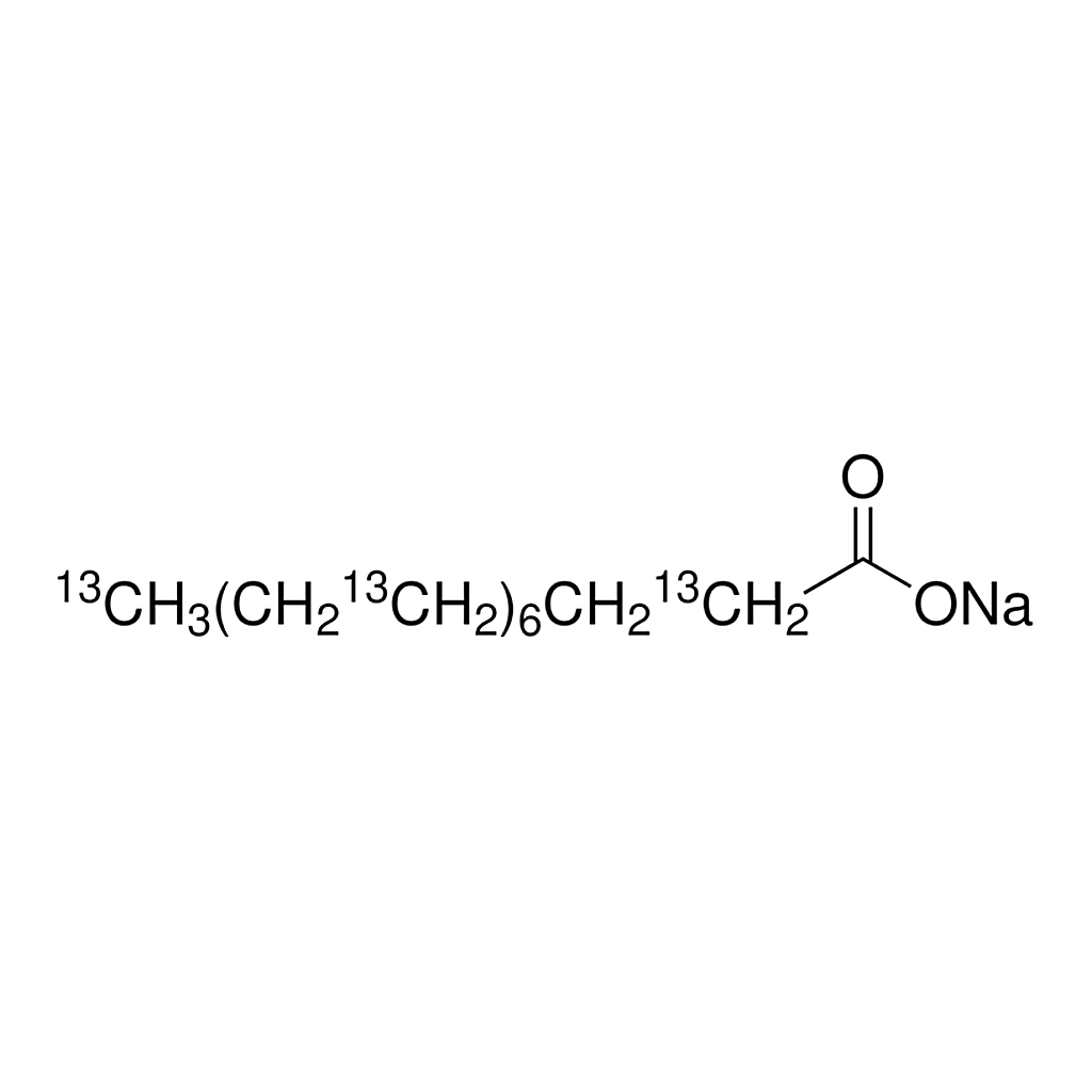 Merck Sodium palmitate-2,4,6,8,10,12,14,16-13C8