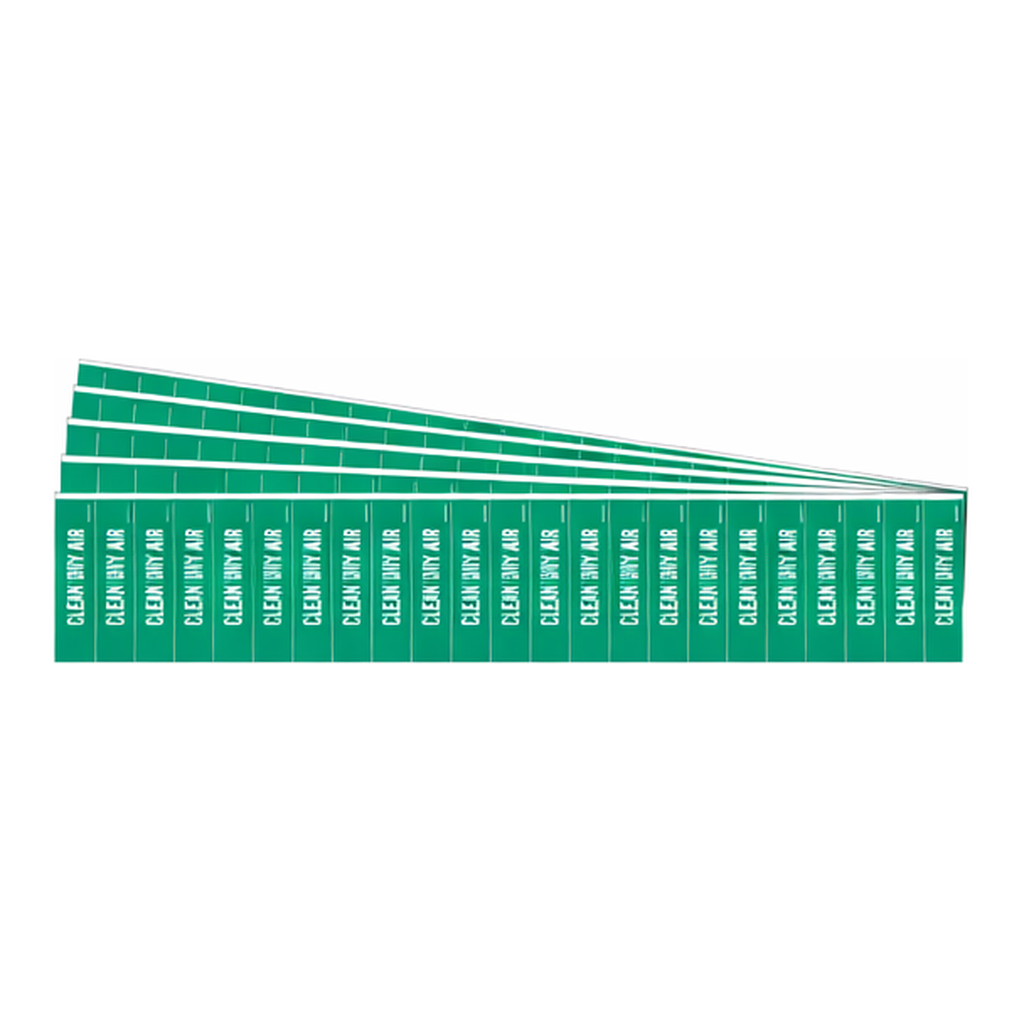 Brady CLEAN DRY AIR Pipe Marker