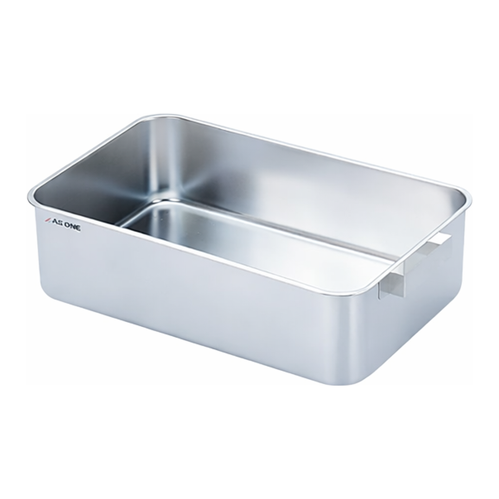 AS ONE Stainless Steel Water Tank Square Type 22L without Cover