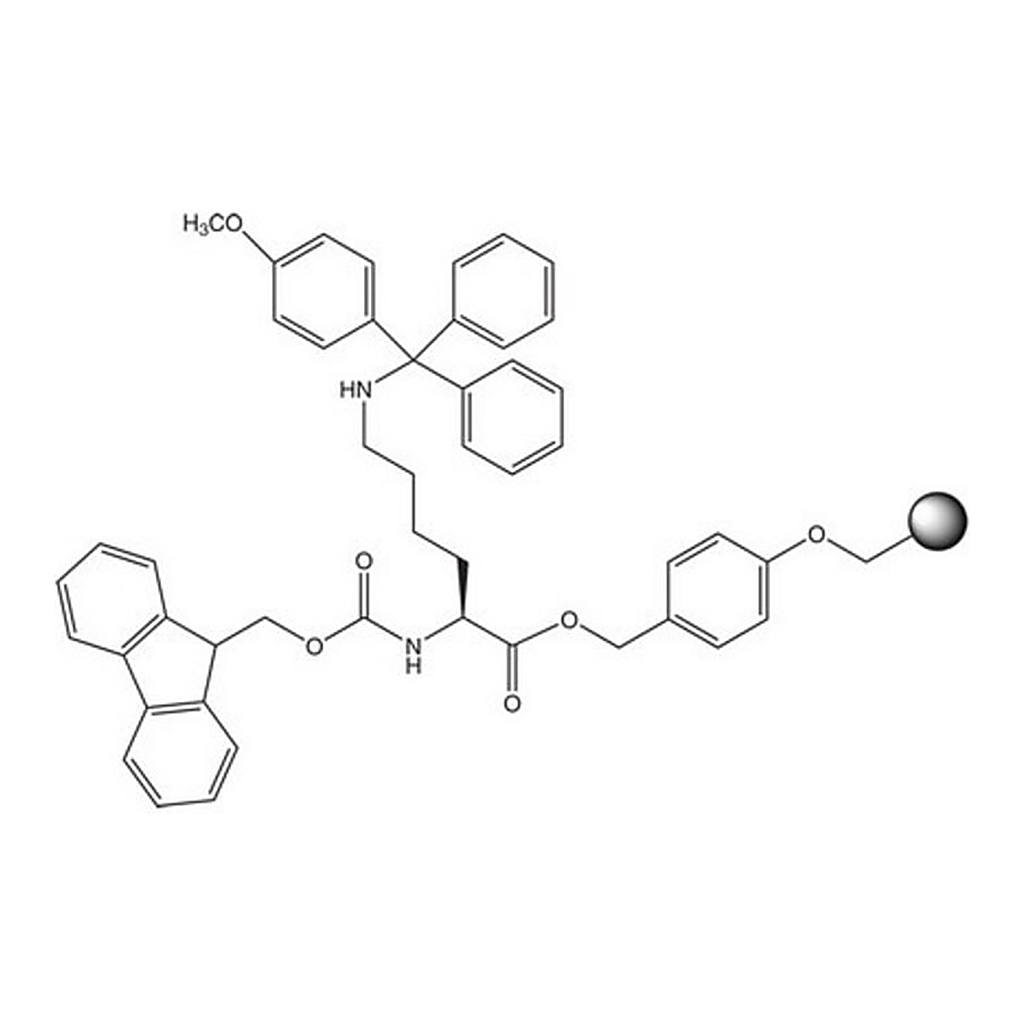 Merck FMOC-LYS(MTT)-WANG RESIN (100-200 MESH)