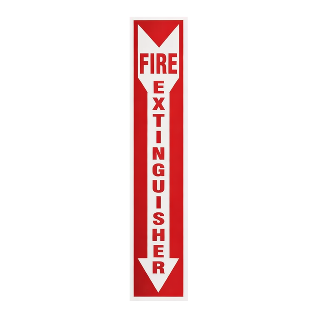 Brady BradyGlo Fire Extinguisher Sign
