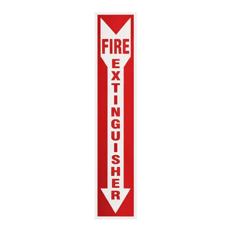 Brady BradyGlo Fire Extinguisher Sign