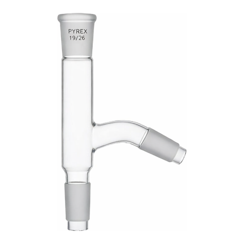Thermo Fisher Scientific PYREX Distilling Adapter Tube with 60° Angle and Three standard taper Joints