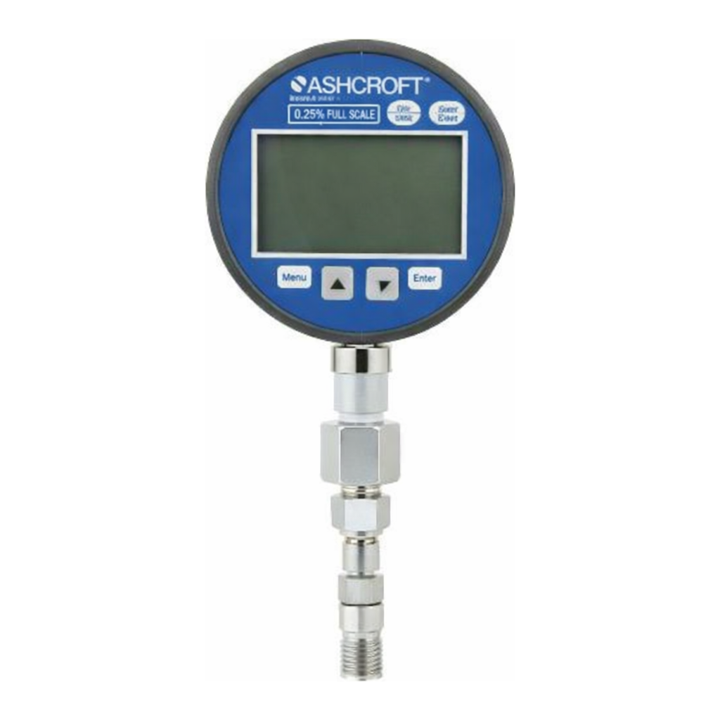 Restek Digital Gauge w/Quick Connect Fittings Ideal for MiniCans and AURA Sampling Kits