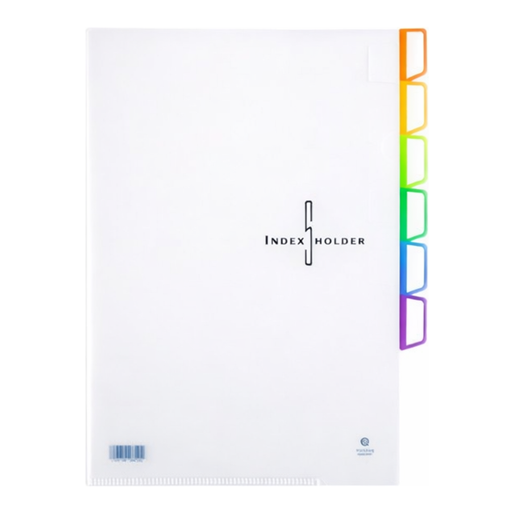 OFFICENEX 문화 파이브인덱스홀더 5포켓(A4/반투명/F599A-71)