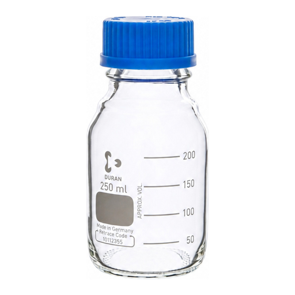 DURAN lab bottle, GL45, 250 ml, clear