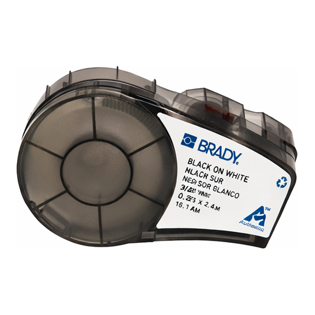 Brady Solvent and Chemical Resistant Polyester Laboratory Labels with Ribbon for M21 Printers