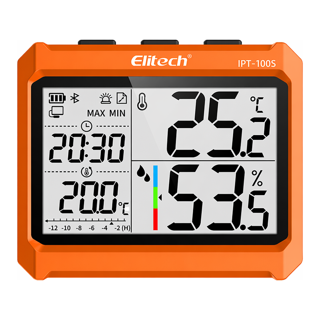 Elitech Elitech IPT-100SK 디지털 블루투스 온습도 기록계