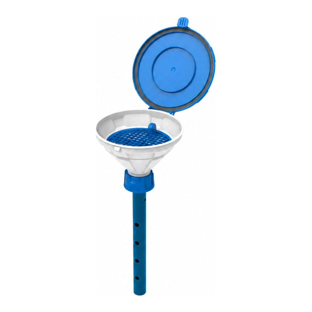 Funnel with lid MARCO, GL45, with lance