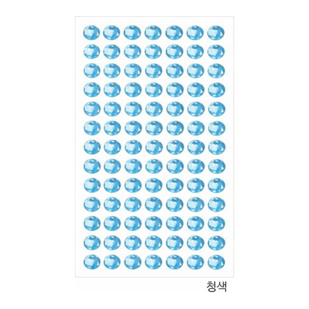 OFFICENEX 홀로그램견출지 20-7002B 청색(∮9 7장)
