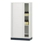 AS ONE Reagent Storage Cabinet PVC, PVC시약장, 미닫이형