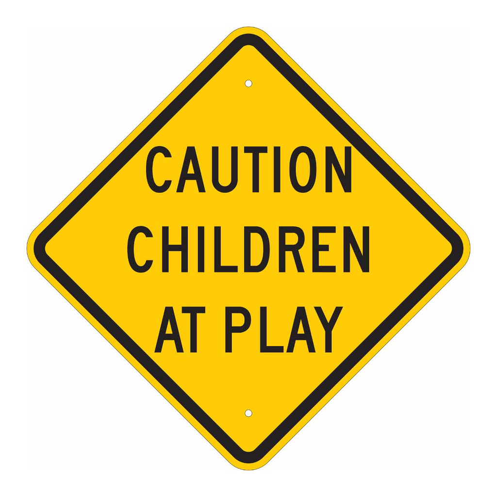 Brady Caution Children At Play Sign