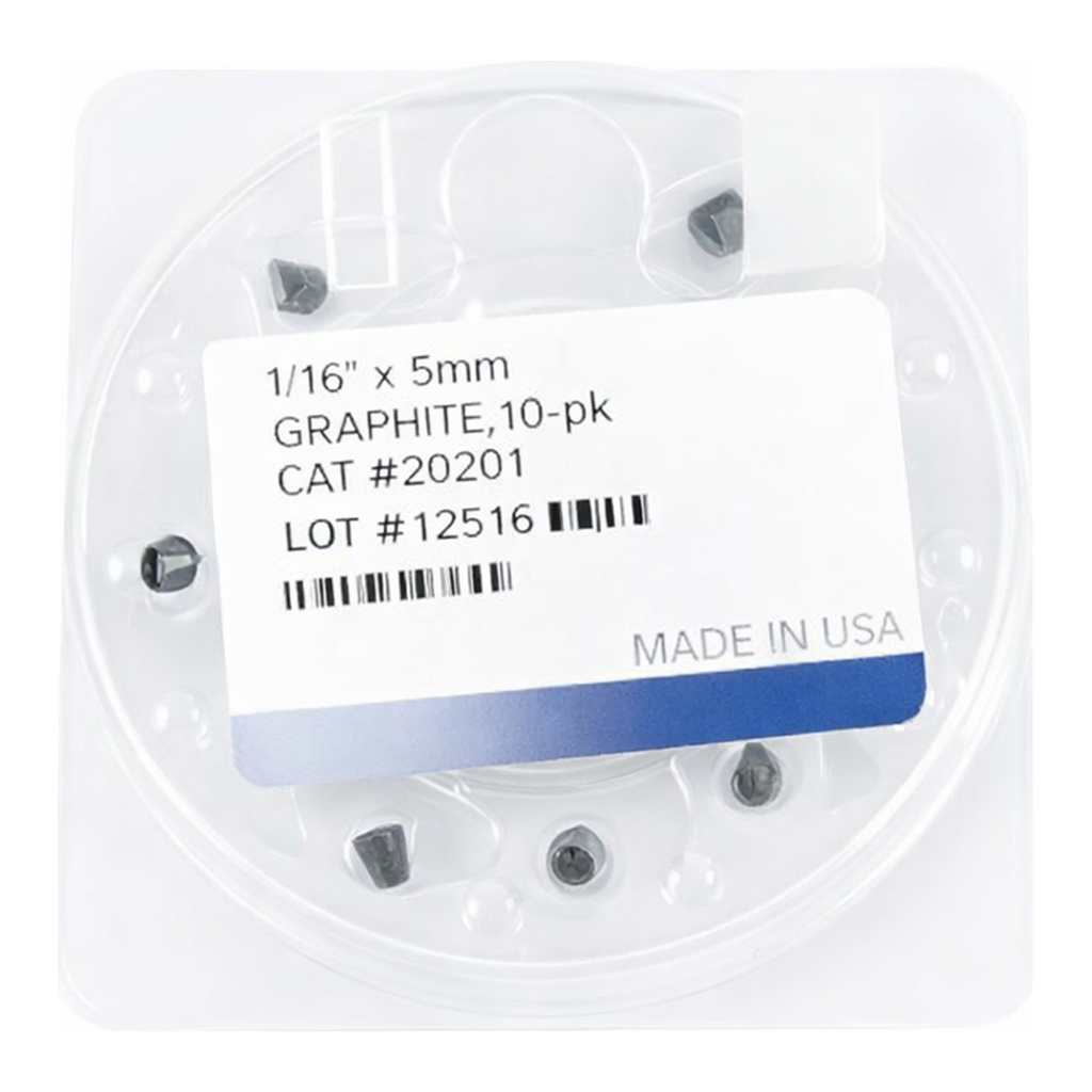 Restek Ferrule, Graphite, 1/16in X 0.5mm ID Pack of 10