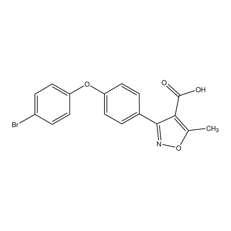 Merck 3-(4-(4-Bromophenoxy)phenyl)-5-methylisoxazole-4-carboxylic acid