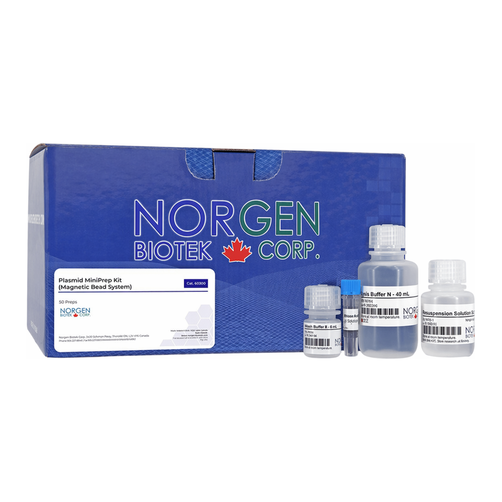 Norgen Plasmid MiniPrep 96-Well Kit (Magnetic Bead System)