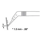 SIPEL 퀵 체인지 세라믹 핀셋 CW1609-B Tweezer