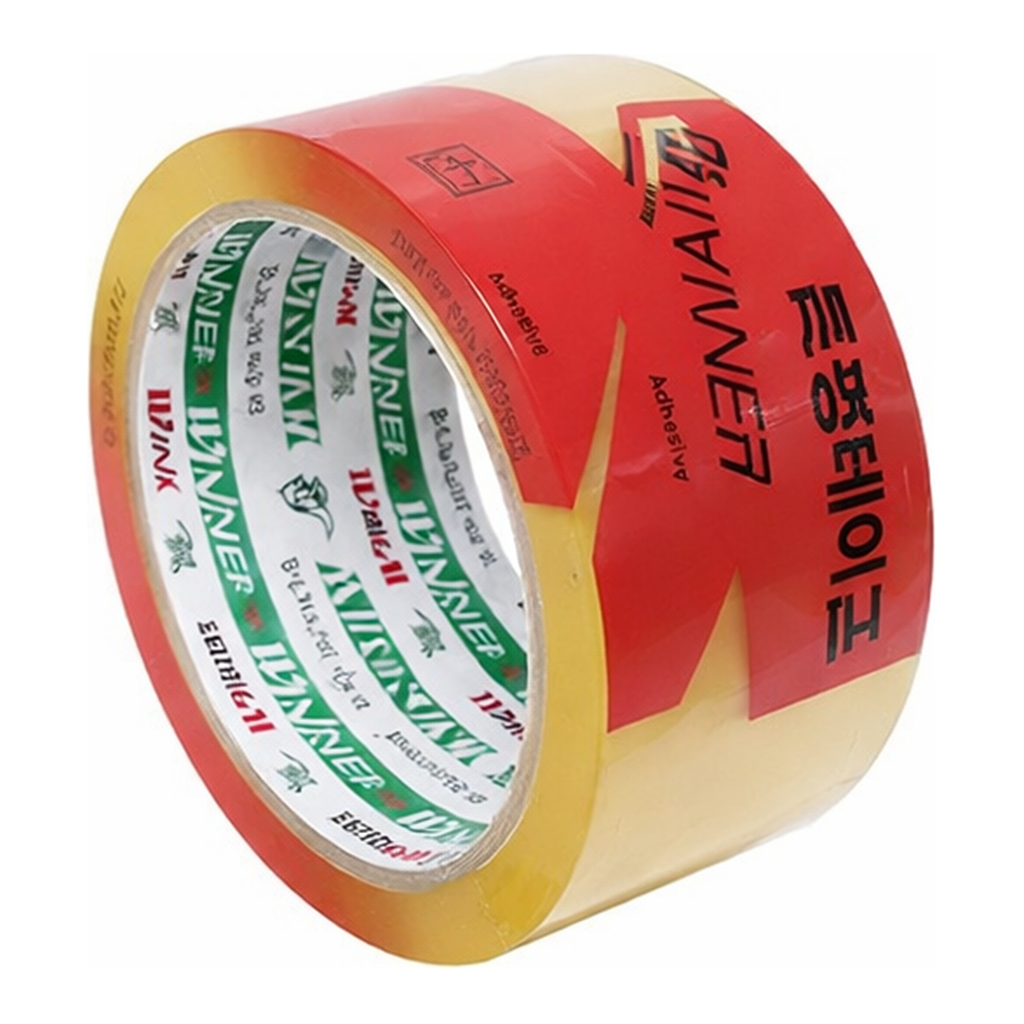 OFFICENEX 금성 투명 OPP테이프(아크릴) 낱개 48mm×50M