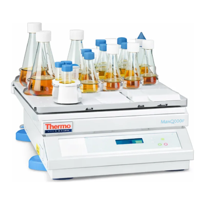 Thermo Fisher Scientific MaxQ HP Tabletop Orbital Small Open Air Platform Shaker that holds 18 x 18 in. (45.7 x 45.7cm) and 18 x 24 in. (60.9 x 45.7cm) platforms, 115V, 50/60 Hz, 1.0A or 230V, 50/60Hz, 0.5A