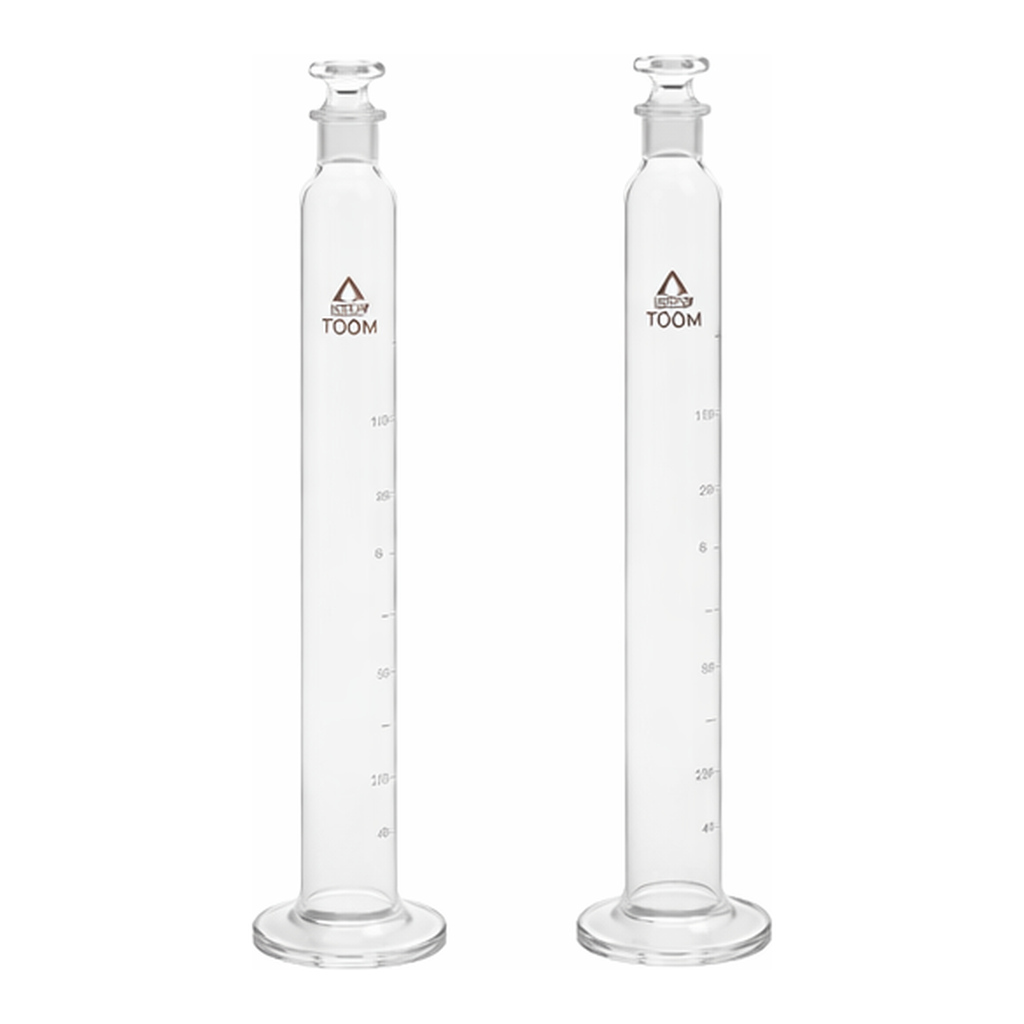 AS ONE Graduated Cylinder Glass(with Plug), 유전 메스실린더(경질유리제)