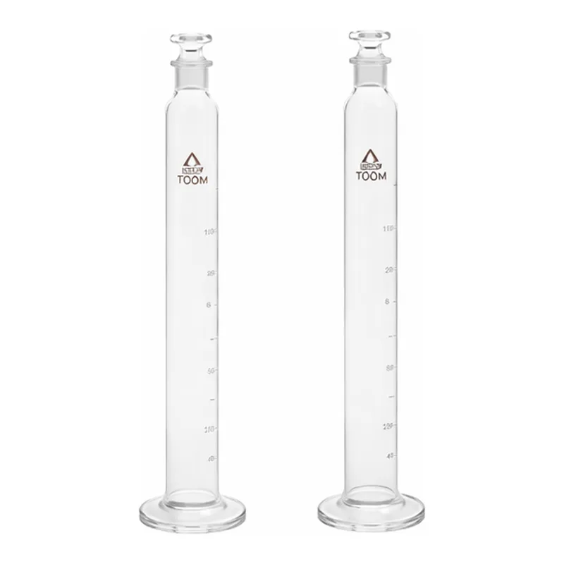 AS ONE Graduated Cylinder Glass(with Plug), 유전 메스실린더(경질유리제)
