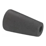 AVANTOR One-Hole Rubber Stoppers, Black
