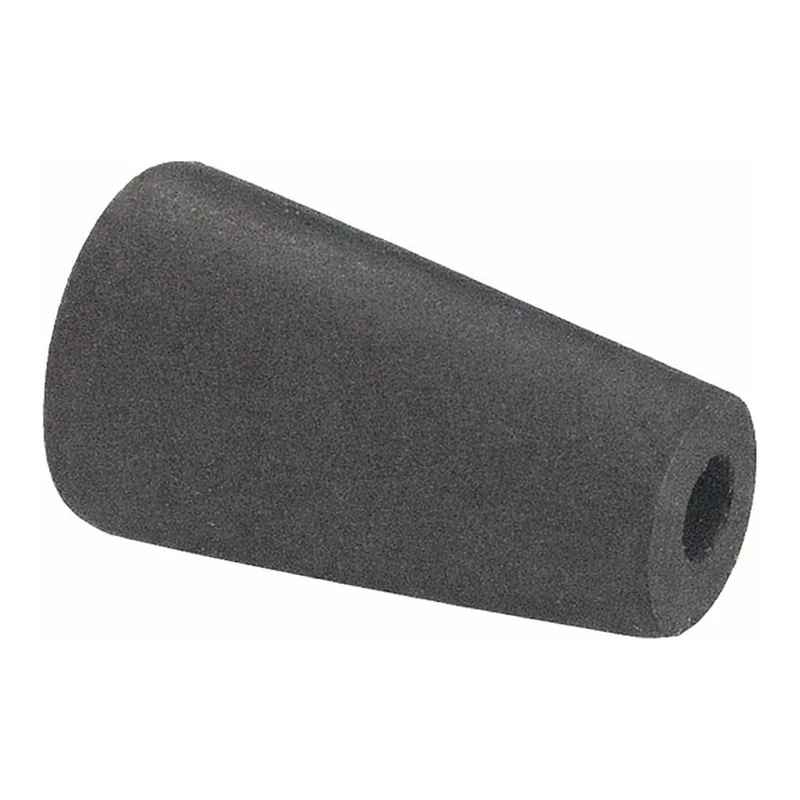 AVANTOR One-Hole Rubber Stoppers, Black