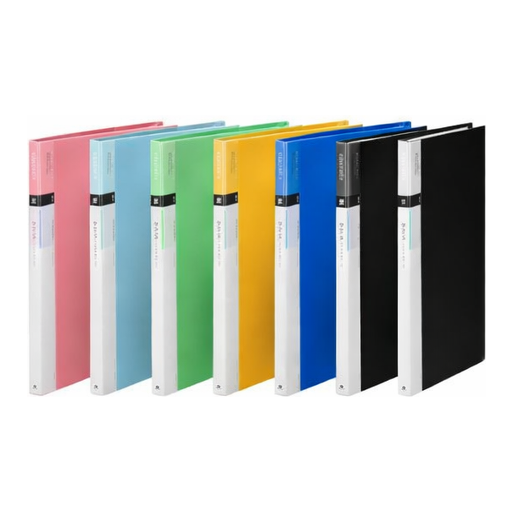 OFFICENEX 문화 인덱스클리어화일 B4(흑색/20매/F520-31)