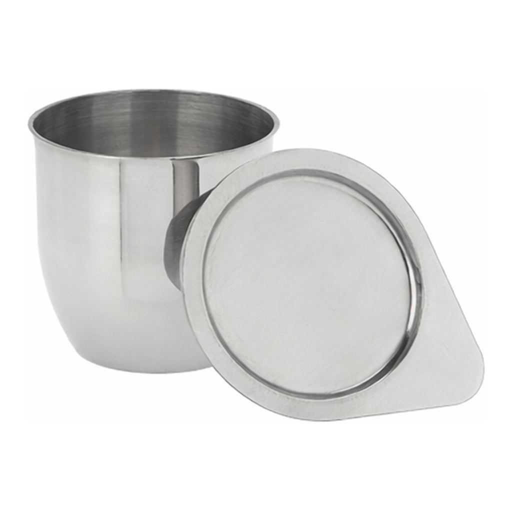 Daihan Science Bochem 99.5% Nickel Crucible and Lid, Corrosion Free, Thick-0.5mm, 1 5~270㎖High