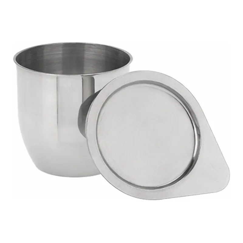 Daihan Science Bochem 99.5% Nickel Crucible and Lid, Corrosion Free, Thick-0.5mm, 1 5~270㎖High