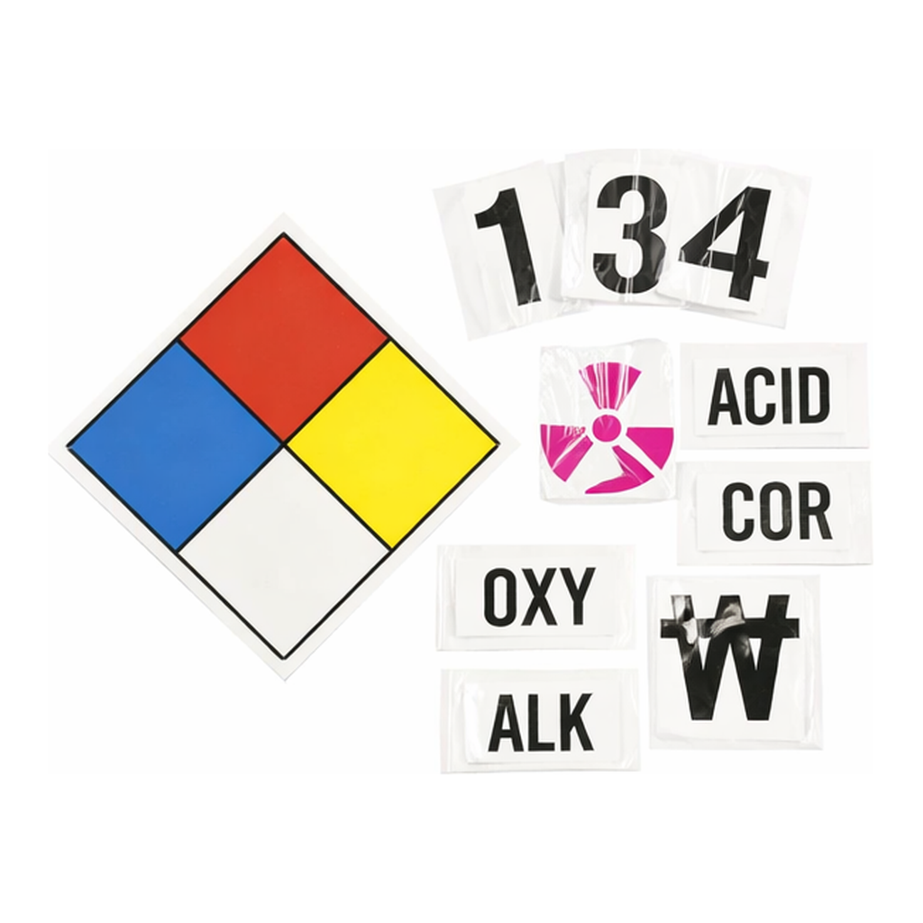 Brady NFPA Placard System Kit