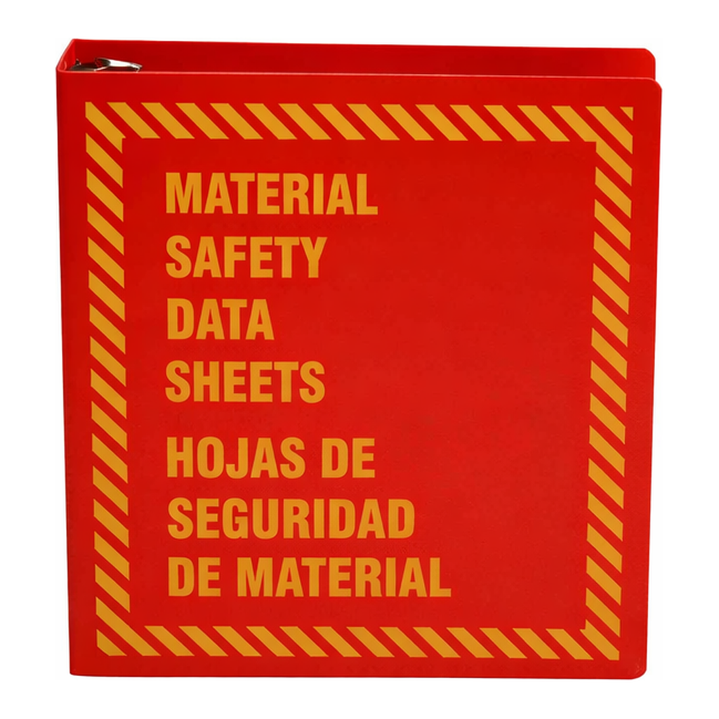 Brady 2.5 Inch Bilingual Binder Red