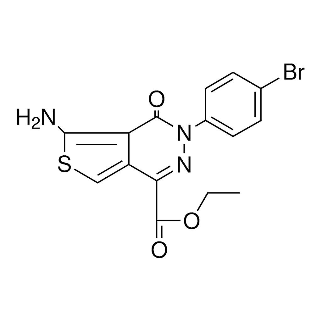 Merck 5-AMINO-3-(4-BR-PH)-4-OXO-THIENO(-