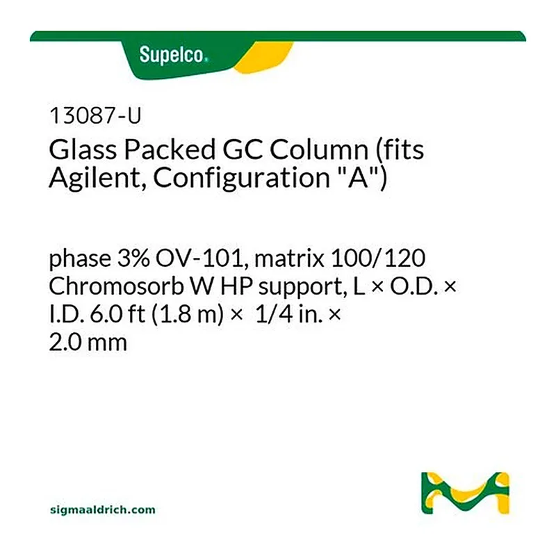 Merck GL COL 6FT 2MM 3% OV-101 ON 100/120 WHP&