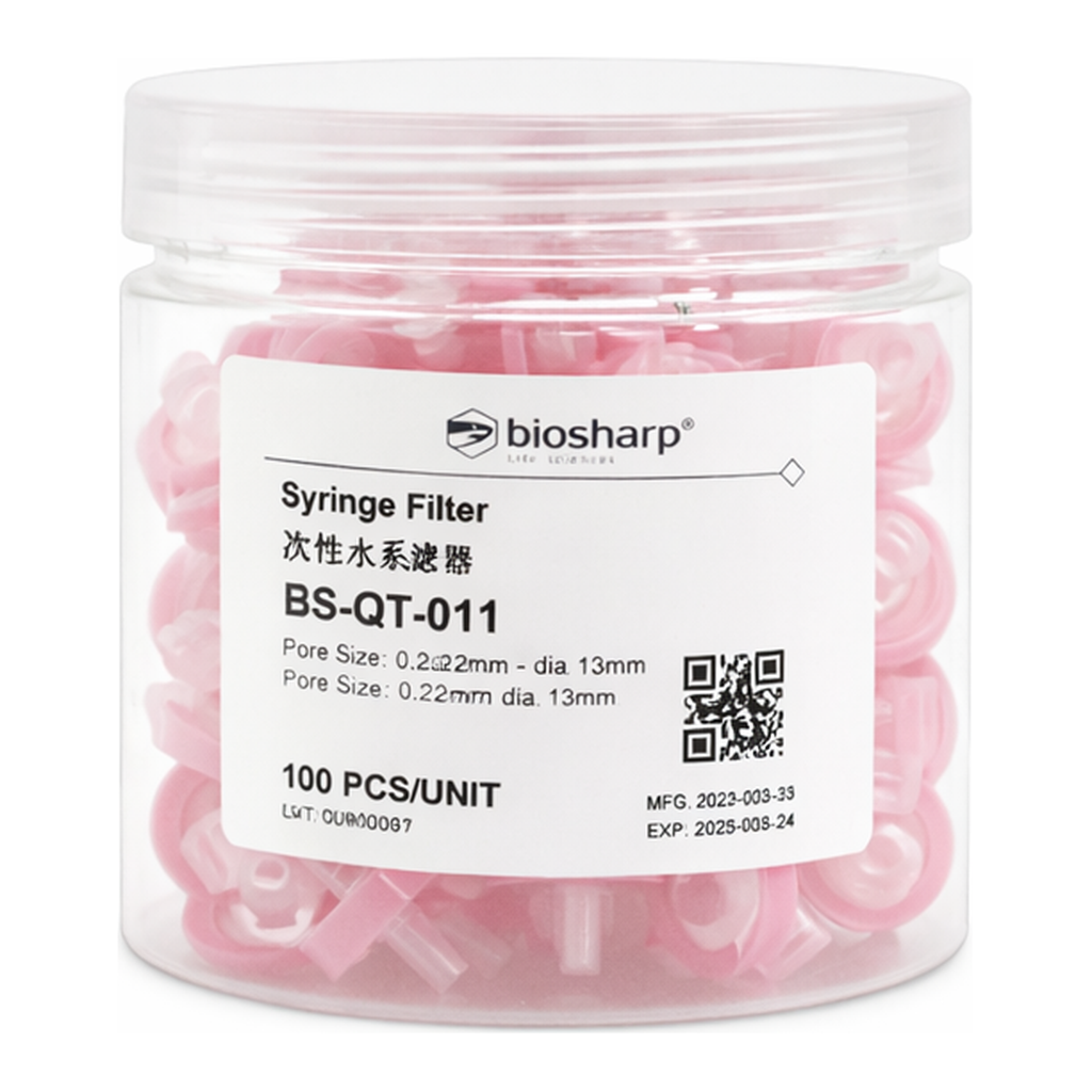 Biosharp Syringe filters 13mm MCE non-sterile